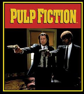 Pulp Fiction Say What Again Sweatshirt - Black - L - Zwart