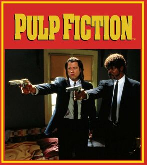 Pulp Fiction Say What Again Unisex T-Shirt - Red - L - Rood