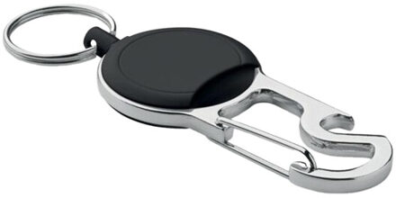 Pulric inklapbare badgehouderset Zwart - One size