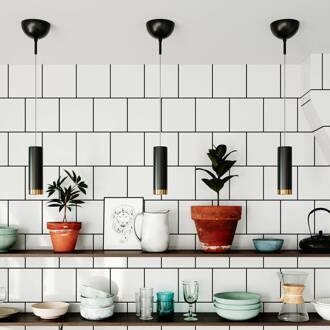 Puls hanglamp, 1-lamp mat zwart