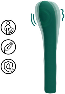 Pulse Wave G-Spot Vibrator - Groene Kristal