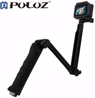 Puluz 3 Way Floating Handgreep Statief Selfie Stick Voor Go Pro Hero 6 5 4 3 + 3 2 1 Voor Gopro Hero Accessoires