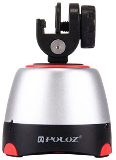 Puluz 360 Graden Rotatie Panning Roterende Panoramische Statiefkop Met Afstandsbediening Stabilisator Voor Iphone Gopro Dslr Camera 'S rood