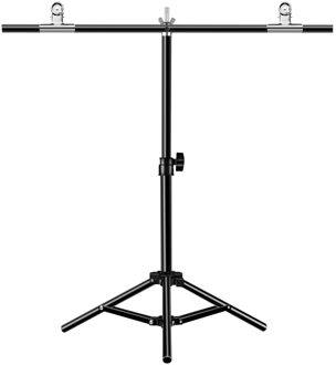 Puluz 67Cm Fotografie Fotostudio T-Vorm Achtergrond Stand Frame Ondersteuning Systeem Kit Voor Video Chroma Key groen Scherm