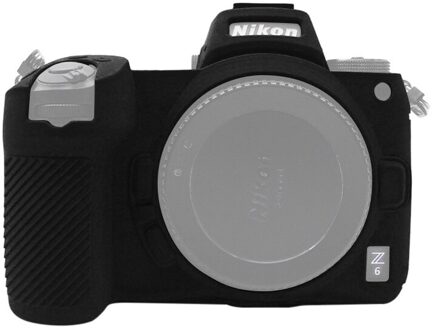 Puluz Cover Case Voor Nikon Z6/Z7/ Z6II Zachte Siliconen Rubber Camera Beschermende Body Cover Case Skin Camouflage geel Camera Tas B For Nikon Z6 Z7