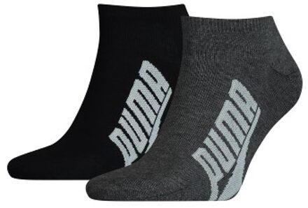 PUMA 2 stuks Lifestyle Sneaker Sock * Actie * Zwart,Roze,Blauw,Versch.kleure/Patroon,Wit,Grijs - Maat 35/38,Maat 39/42,Maat 43/46