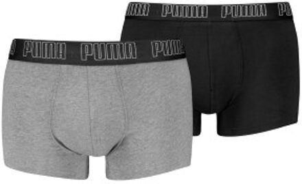 PUMA 2 stuks Men Everyday Trunks Blauw,Zwart,Grijs,Versch.kleure/Patroon,Groen,Rood - Small,Medium,Large,X-Large
