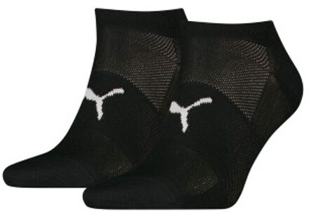 PUMA 2 stuks Sport Light Sneaker Socks * Actie * Blauw,Geel,Zwart,Roze,Wit,Rood - Maat 35/38,Maat 39/42,Maat 43/46