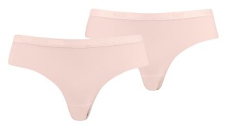 PUMA 2 stuks Women Microfiber Brazilian Hang Zwart,Wit,Roze - X-Small,Small,Medium,Large,X-Large