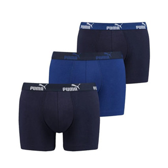 PUMA 3-pack boxershorts donker blauw combo-S