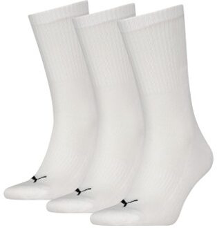 PUMA 3 stuks Cushioned Next Crew Socks Zwart,Grijs,Wit,Blauw - Strl 35/39,Maat 39/42,Maat 43/46