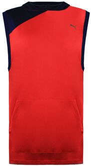 PUMA A.C.E. S/L Hoodie Sporttrui Dames - Rood - Maat L