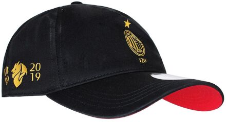 PUMA AC Milan 120e Verjaardag Heren Zwarte Pet - One Size
