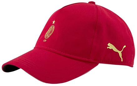 PUMA AC Milan 120e Verjaardag Verstelbare Pasvorm Rood Unisex Cap 022695 01 - One Size