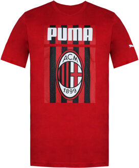 PUMA AC Milan 1899 Heren Rood T-Shirt - maat