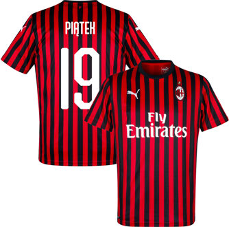 PUMA AC Milan Shirt Thuis 2019-2020 + Piatek 19 - Kinderen - 152