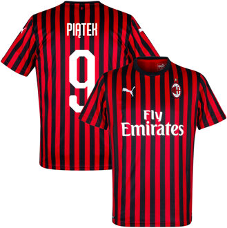 PUMA AC Milan Shirt Thuis 2019-2020 + Piatek 9 (Fan Style) - S