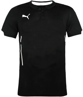 PUMA Active T-shirt met korte mouwen Gym Hardlooptight Top Zwart - Heren