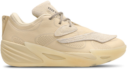 PUMA All-pro Nitro Sneakers Heren - Beige - Maat 40.5 - Mesh/Synthetisch