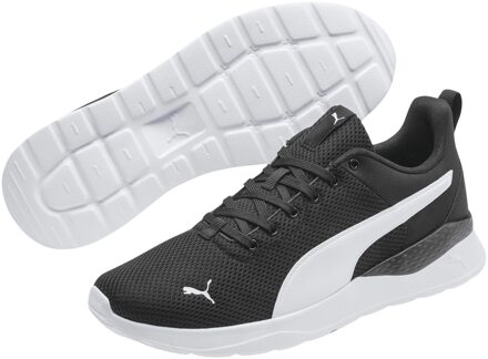 PUMA Anzarun Lite Sneakers Heren zwart - wit - 44 1/2