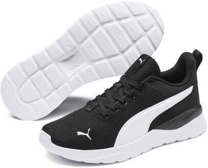 PUMA Anzarun Lite Sneakers Junior zwart - wit - 35 1/2