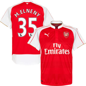 PUMA Arsenal Shirt Thuis 2015-2016 + Elneny 35 - S