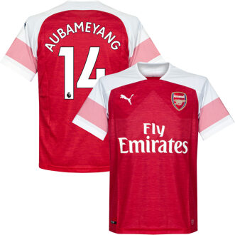 PUMA Arsenal Shirt Thuis 2018-2019 + Aubameyang 14