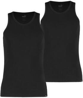 PUMA basic 2p tank top - Sportshirt - Heren - black - S