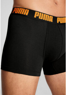 PUMA Basic boxer 2-pack 701226387 020 orange Zwart - L