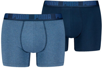 PUMA Basic boxer 2-pack 701226387 denim Blauw - M
