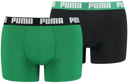 PUMA Basic boxer 2-pack Groen - M