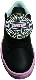 PUMA Basket Badge TZ Damestrainers Zwart - maat EU 37 / UK 4