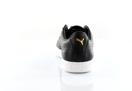 PUMA Basket Classic Citi Zwart Leer Herentrainers 357349 01