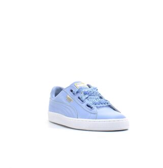 PUMA Basket Heart Crochet Paars Damestrainers - maat EU 36.5 / UK 3.5 Blauw