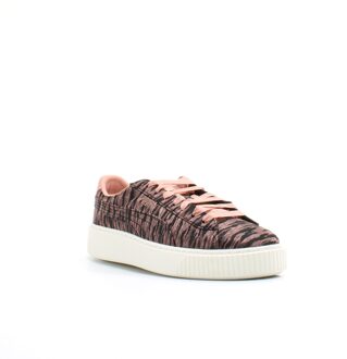 PUMA Basket Platform VR Dames Roze/Zwart Trainers - EU 37.5 / UK 4.5