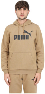 PUMA Beige Hoodie voor Heren Puma , Beige , Heren - 2Xl,Xl,L,M,S,Xs