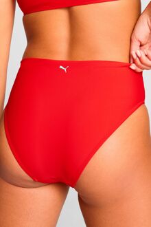 PUMA Bikinibroekje High Waist Brief Rood-S - S