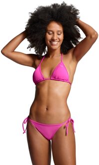 PUMA Bikinibroekje Side Tie Neon Pink-XL - XL