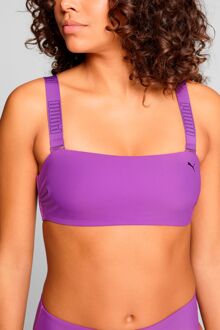 PUMA Bikinitopje Bandeau Purple-S - S