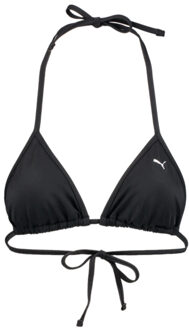 PUMA Bikinitopje Driehoek Polyamide/elastaan Zwart Mt S