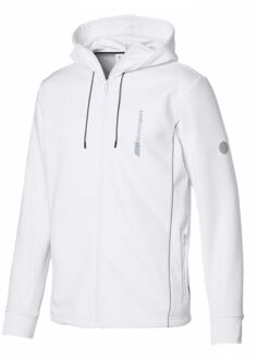 PUMA BMW M Motorsport Life Heren Sweat Jacket Track Top Hoodie 595154 02 - maat XS Wit