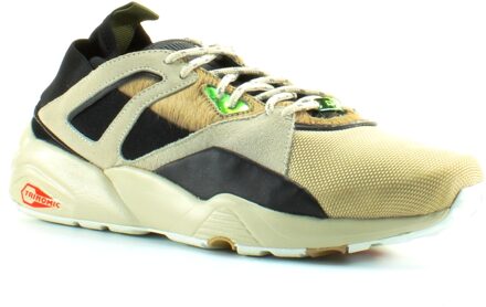 PUMA BOG Sock Camping Wit Zwart Textiel Heren Lace Up Trainers 361904 02