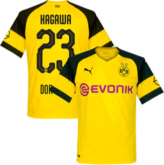 PUMA Borussia Dortmund Shirt Thuis 2018-2019 + Kagawa 23 - L