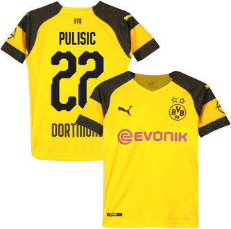 PUMA Borussia Dortmund Shirt Thuis 2018-2019 + Pulisic 22 (Fan Style) - Kinderen - 176