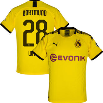 PUMA Borussia Dortmund Shirt Thuis 2019-2020 + Witsel 28 - M