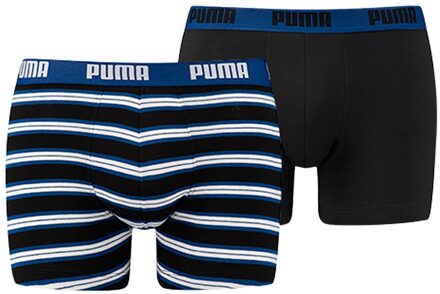 PUMA Boxer Retro Stripe - Zwart - Heren - maat  M