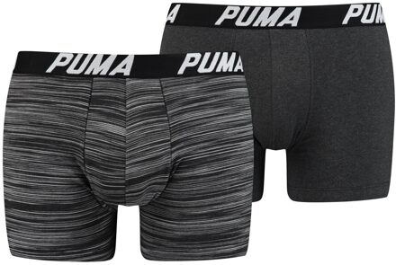 PUMA boxershort Spacedye zwart (set van 2)