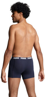 PUMA Boxershorts 3-pack blauw - M