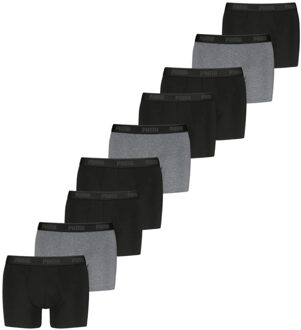 PUMA Boxershorts Everyday 9-pack Black / Grey-XXL Zwart / Grijs - XXL