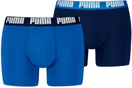 PUMA Boxershorts Everyday Basic 2-pack True Blue-M Blauw - M